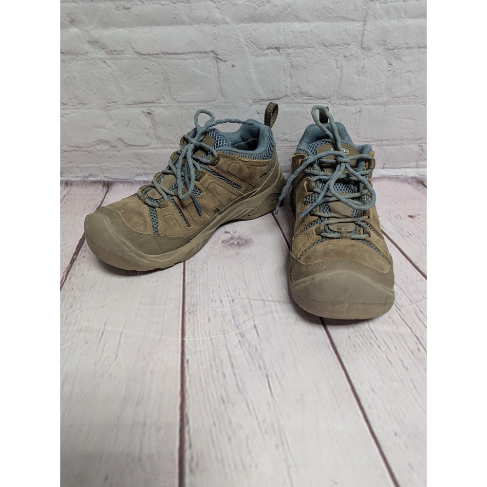 Keen Women's Winter Boots - Tan and Blue